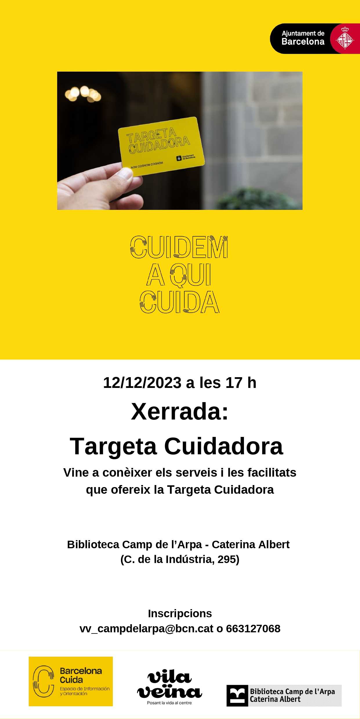 Reunión Informativa: Tarjeta cuidadora