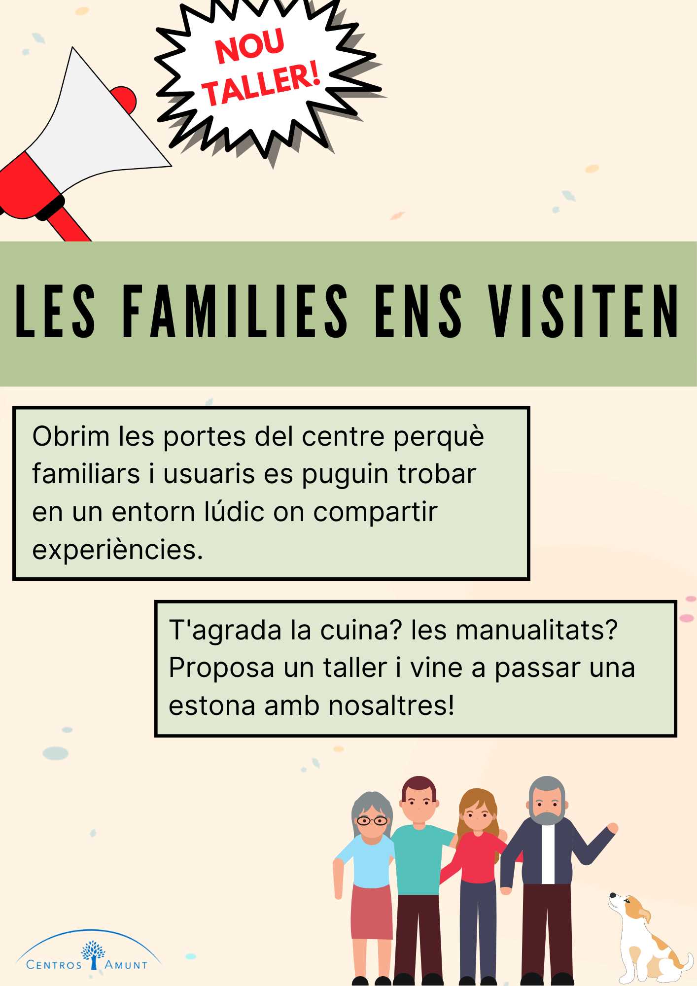 Les famílies ens visiten 